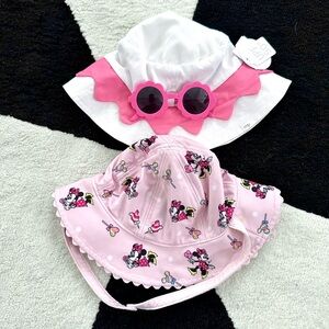 Disney & Mud Pie Infant Sun Hat Bundle